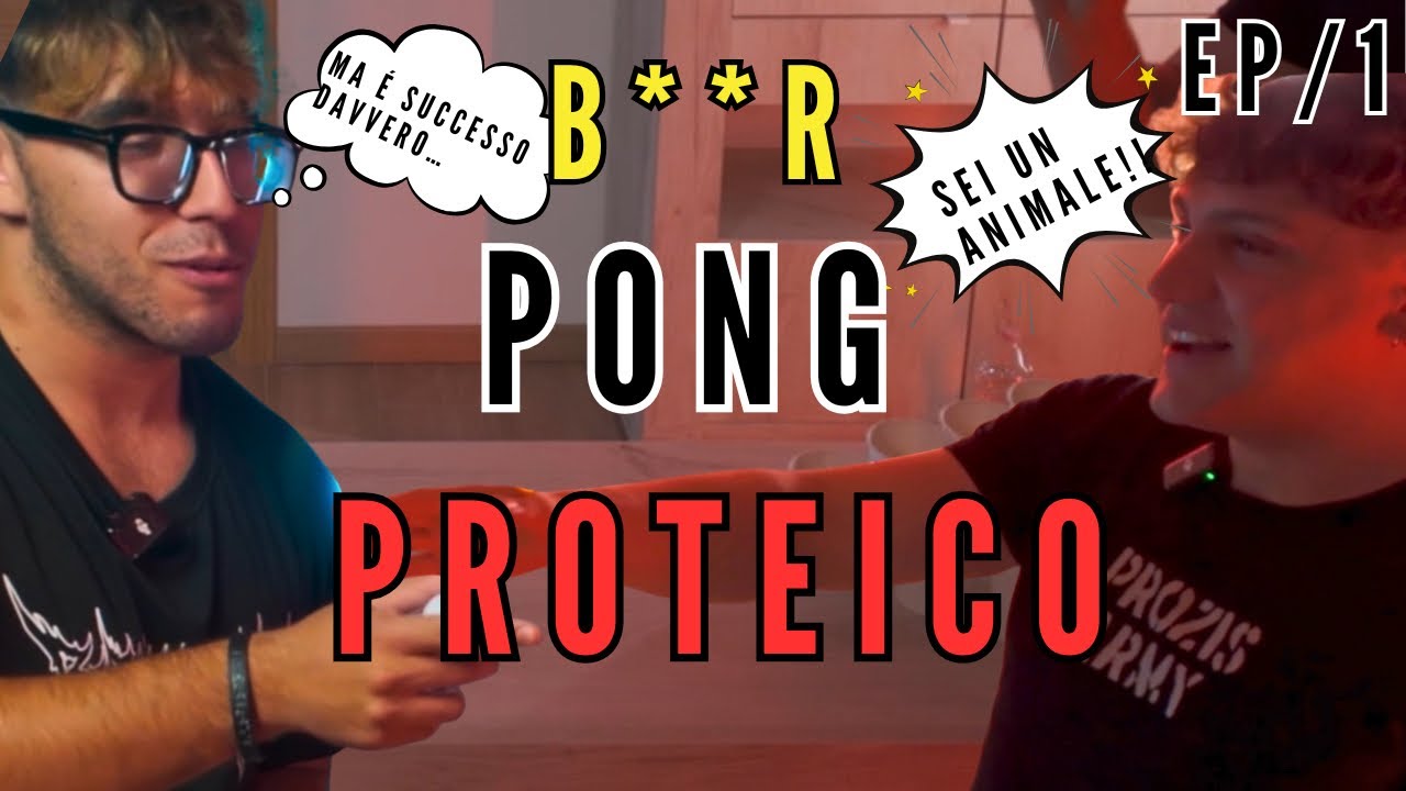 Ci distruggiamo la reputazione||BEER PONG PROTEICO EP|1 con @william_sghinolfi 