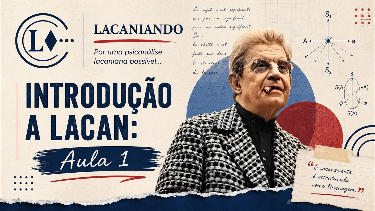 Lacaniando - Introdu&ccedil;&atilde;o a teoria de Lacan - Aula 1 de 4