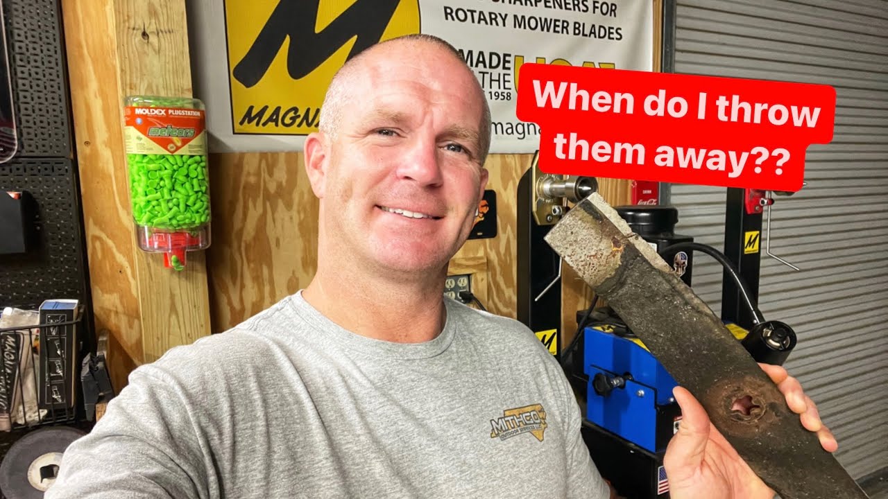 WHEN should you THROW AWAY that MOWER BLADE?