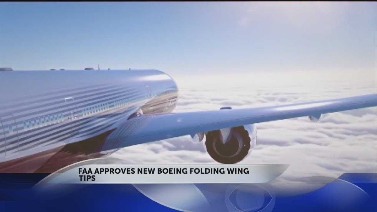 FAA approves new Boeing folding wing tips