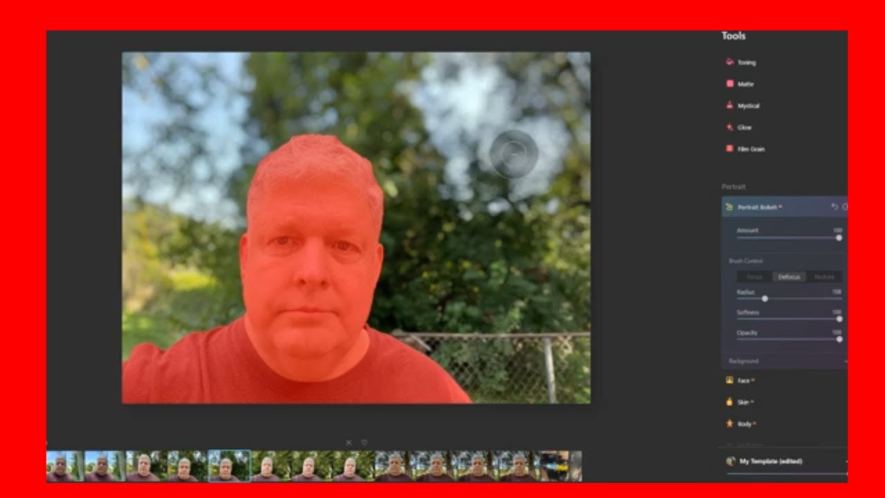 Luminar AI - How to Use Portrait Bokeh AI in Luminar AI