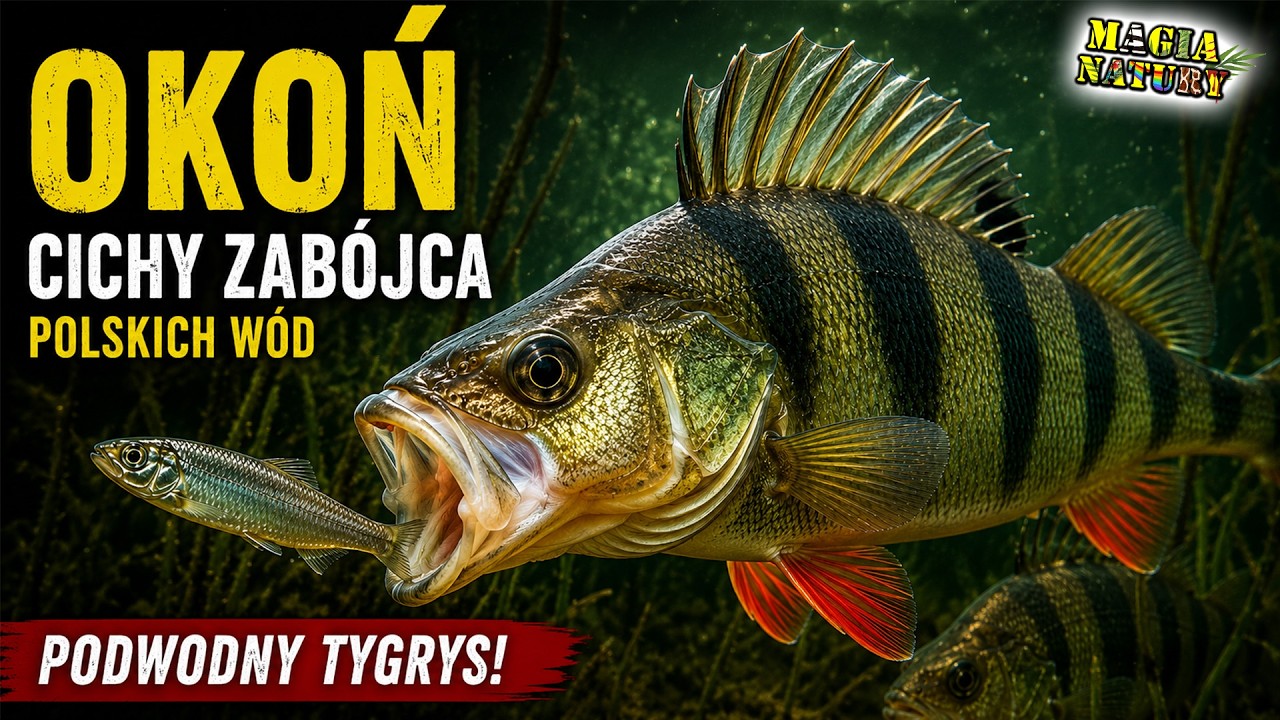 Kolczasty OKOŃ - Pasiasty Predator Polskich W&oacute;d