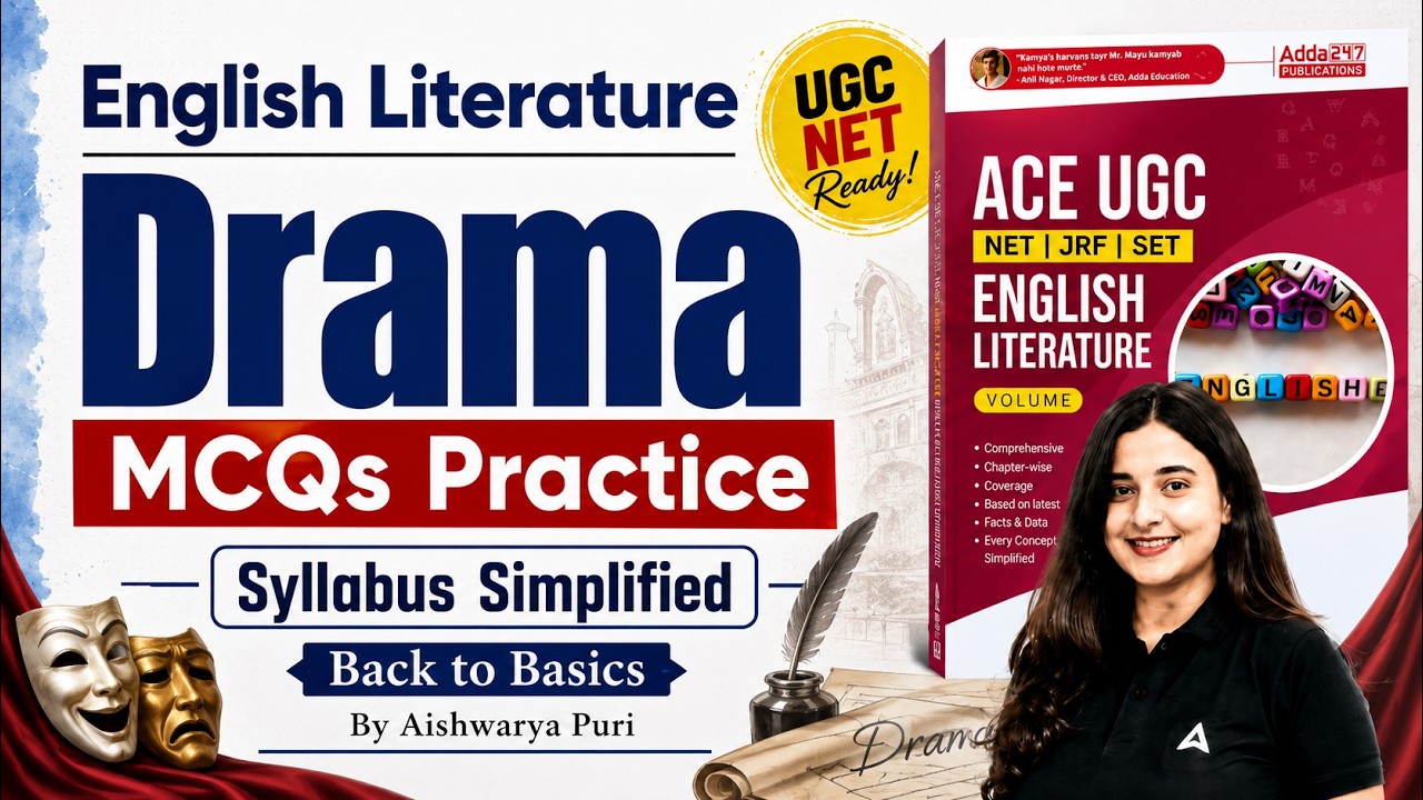UGC NET English Literature Unit 1 Drama | UGC NET English Drama By Aishwarya Puri