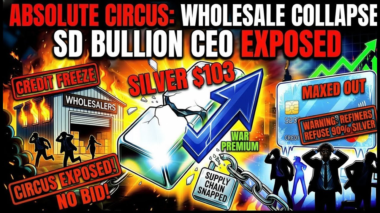 ALERT: Refiners Refuse To Buy 90% Silver (Credit Freeze) | &ldquo;Maxed Out Credit&rdquo;