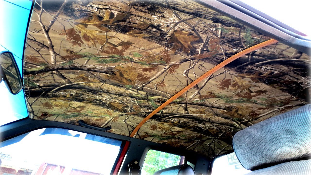 HOW-TO: Custom Camo Headliner