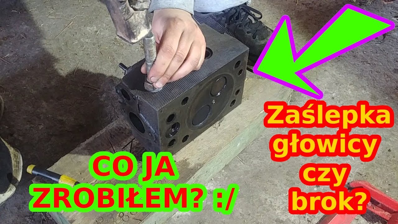 10# Ursus C355 | C360 | Montaż zaślepek głowicy | wymiana broku w silniku | składanie ursusa