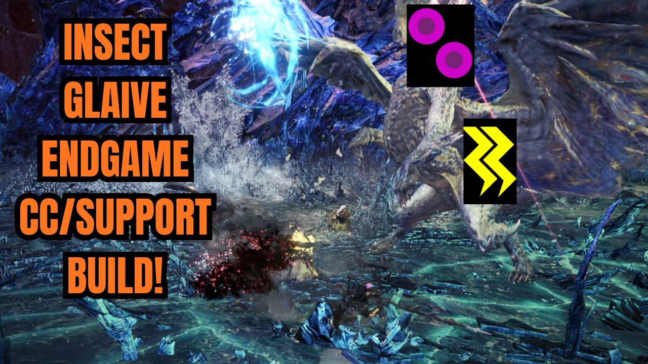 MHWIB: Insect Glaive End game CC/Support Build! #insectglaive #monsterhunter #gaming #games #gamers