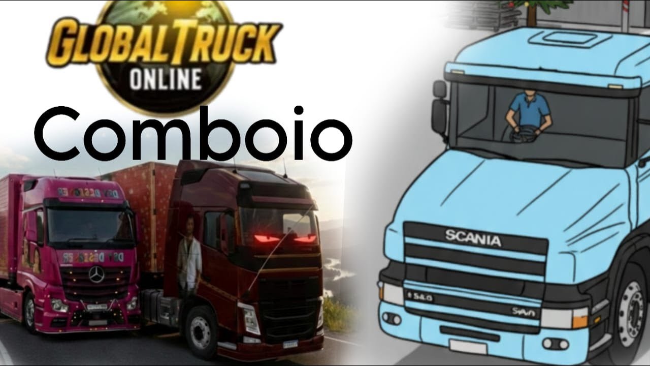 Em comboio no Global Truck Online