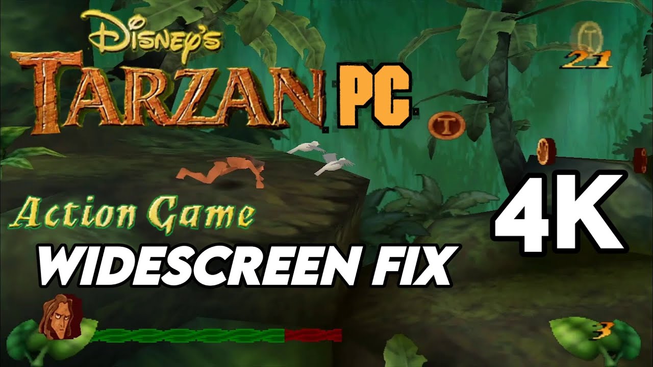 Disney's Tarzan Widescreen Fix @Unseentechvideos