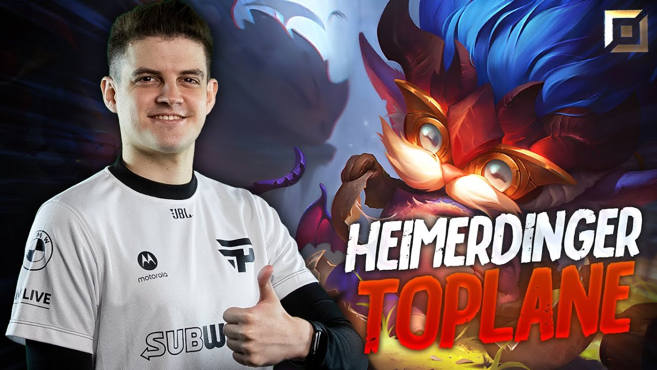 HEIMERDINGER no TOP é pick TROLL? Pois eu ACHO QUE NÃO! 🛠️
