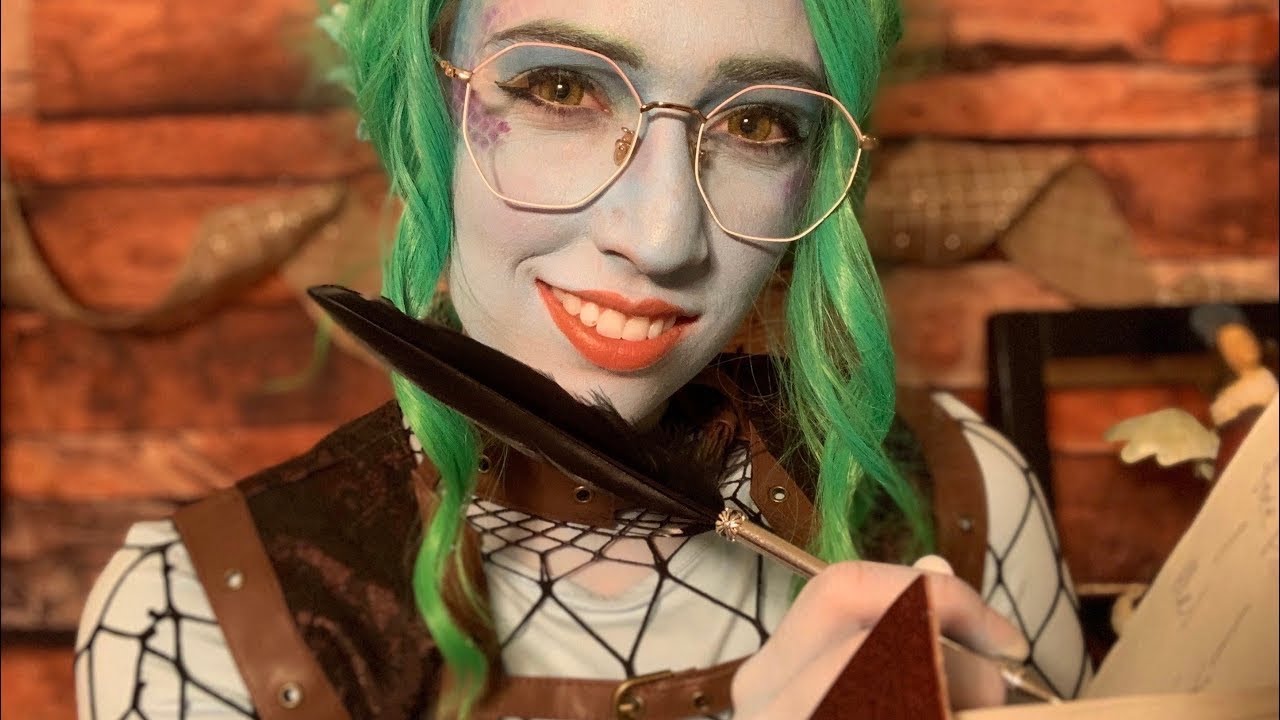 ASMR • Aquinn Draws You • D&D Roleplay •