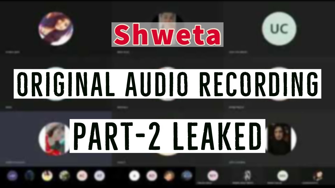 shweta part 2 LEAKED || WHO IS PANDIT ?|| shweta trending meme|| ||shweta zoom call , shweta viral