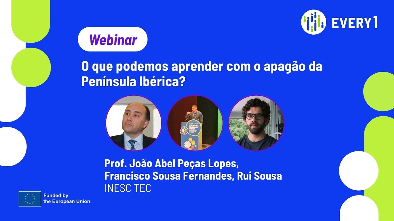 O que podemos aprender com o apagão da Península Ibérica?  |  Every1 Learning Webinars