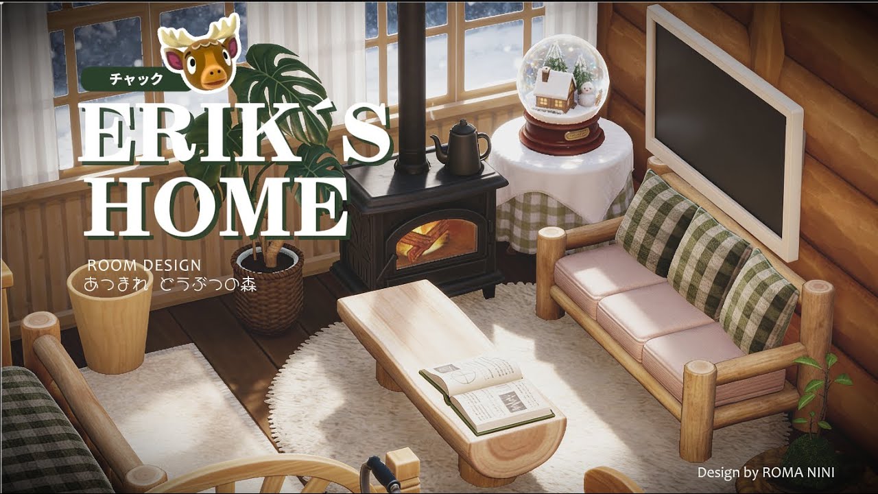 【动森】ERIK＇S HOUSE｜查克阿尔卑斯山间小屋
