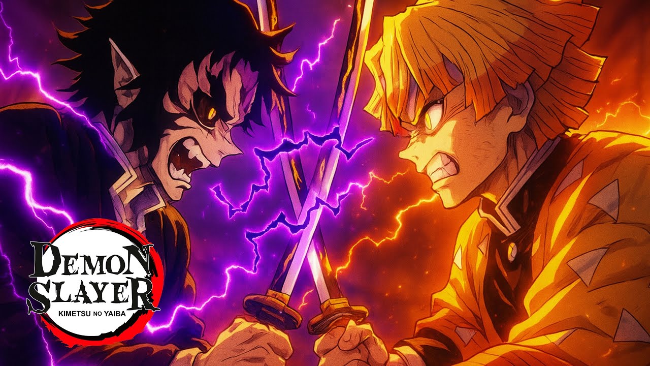 Demon Slayer Infinity Castle Arc Movie Trailer: Zenitsu vs Kaigaku (FULL MOVIE - FAN ANIMATION)
