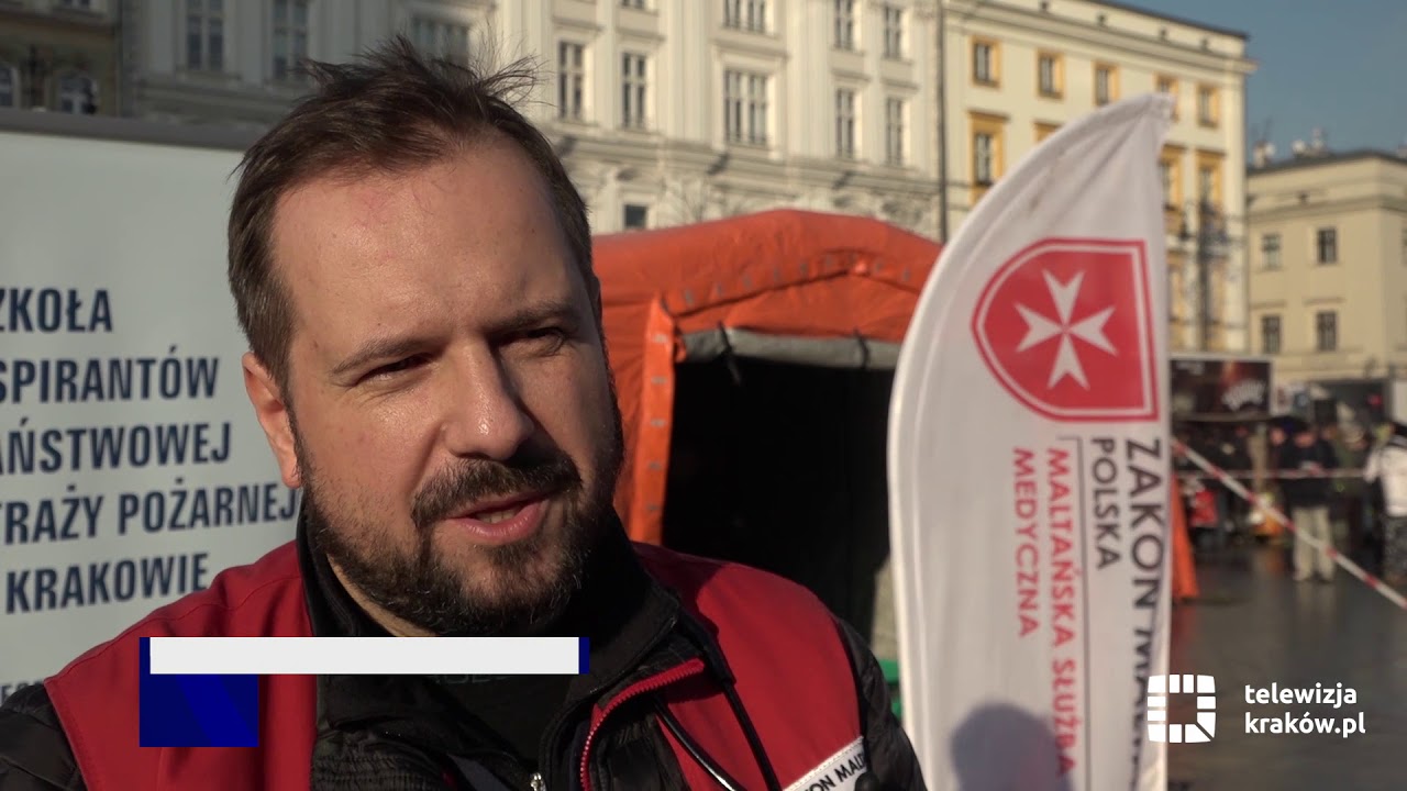 XXI Wigilia Jana Kościuszki dla Osób Bezdomnych i Potrzebujących na Rynku Głównym w Krakowie