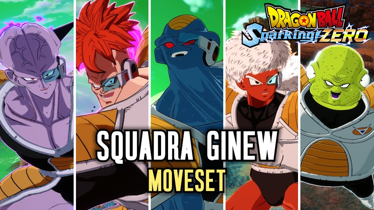 DRAGON BALL: SPARKING! ZERO (ITA) - Squadra Ginew Moveset