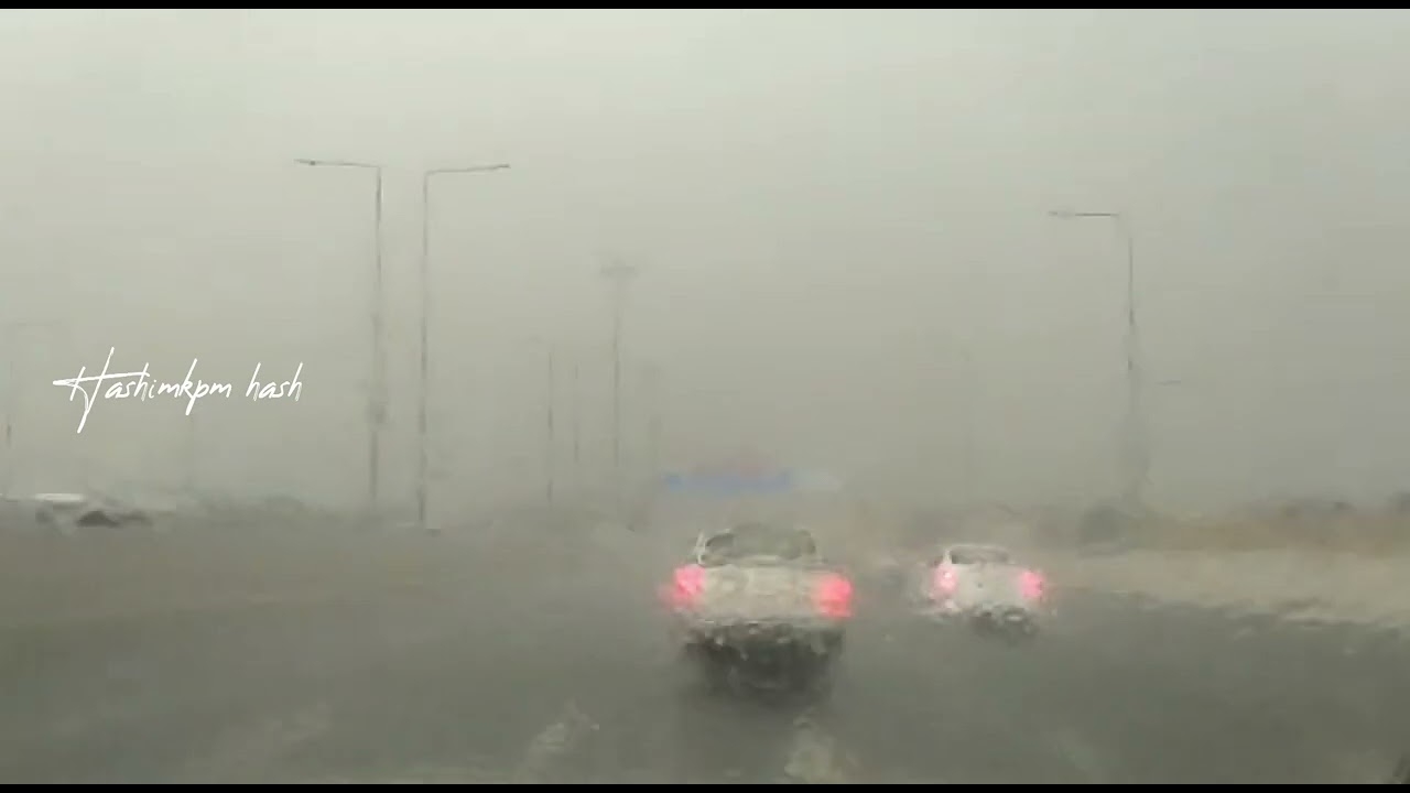 Rainy Day Qatar|Heavy Rain 2022|Drive Safely!! #rain #love #qatar  #2022