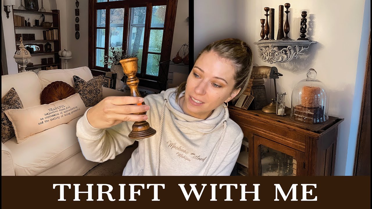 Thrift with Me for Vintage Decor at Goodwill & Salvation Army! Weekday Thrift Shopping Scores!