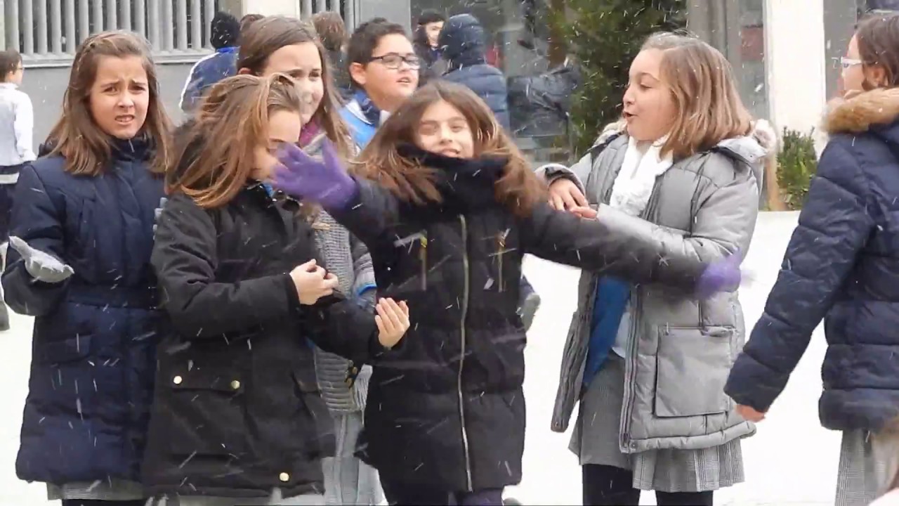¿Nevando en Archena? No creo...