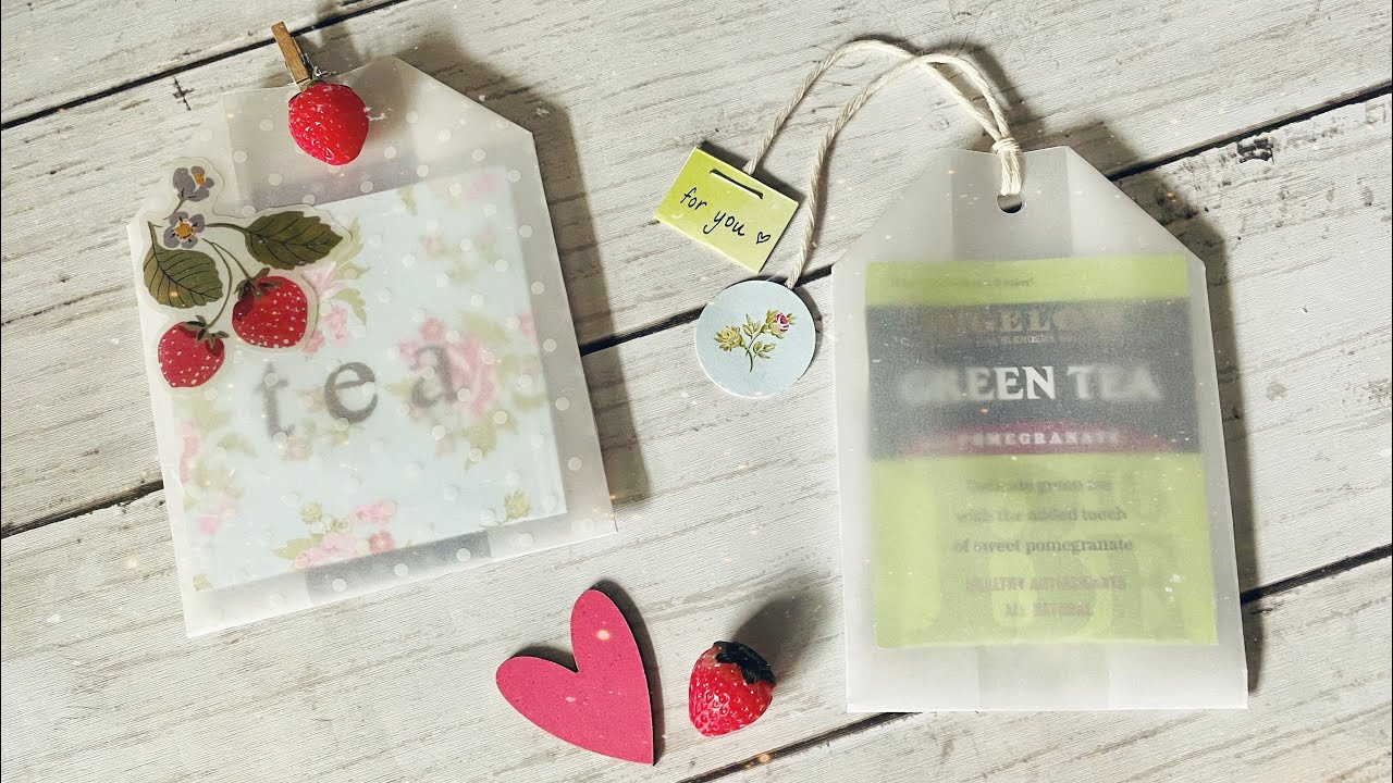 Tea Bag Treat Holder Great for Tea Swaps!