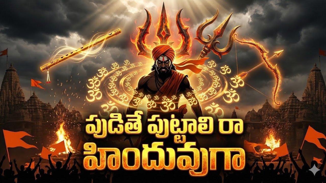 పుడితే పుట్టాలి రా హిందువుగా | Sanatana Dharma Song | Hindu Dharma Song #hindu #sanatanadharma #om