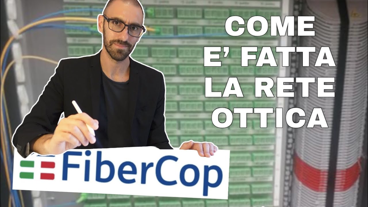 Come è fatta la rete in fibra ottica Fibercop