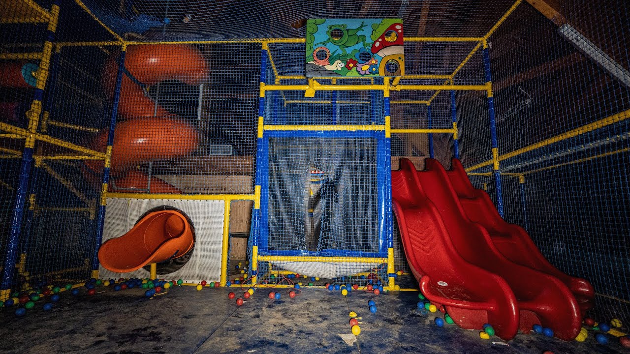 NACHTS IN EINEM VERLASSENEN FREIZEITPARK 😱