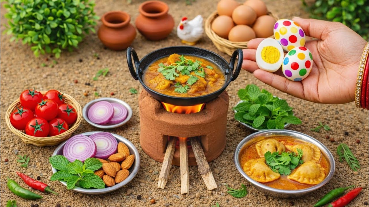 Delicious Miniature Spicy Egg Masala | Indian Curry Recipe | nupur cookingrecipe 0.2 Foodkey❤️