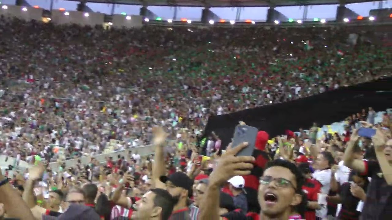 FLU 1 x 1 FLA - FINAL DO ESTADUAL 22 - DUELO DAS TORCIDAS -  PRÉ-JOGO