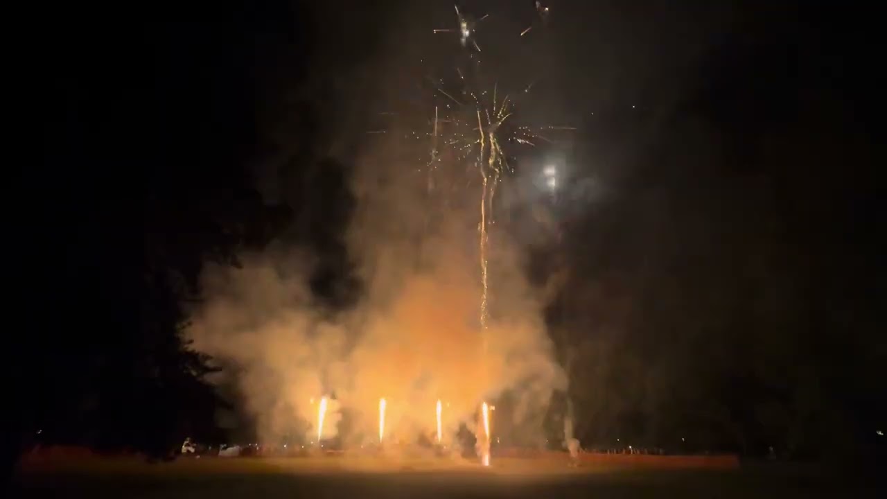 Fireworks Laternenfest Bad Homburg Germany 2025 