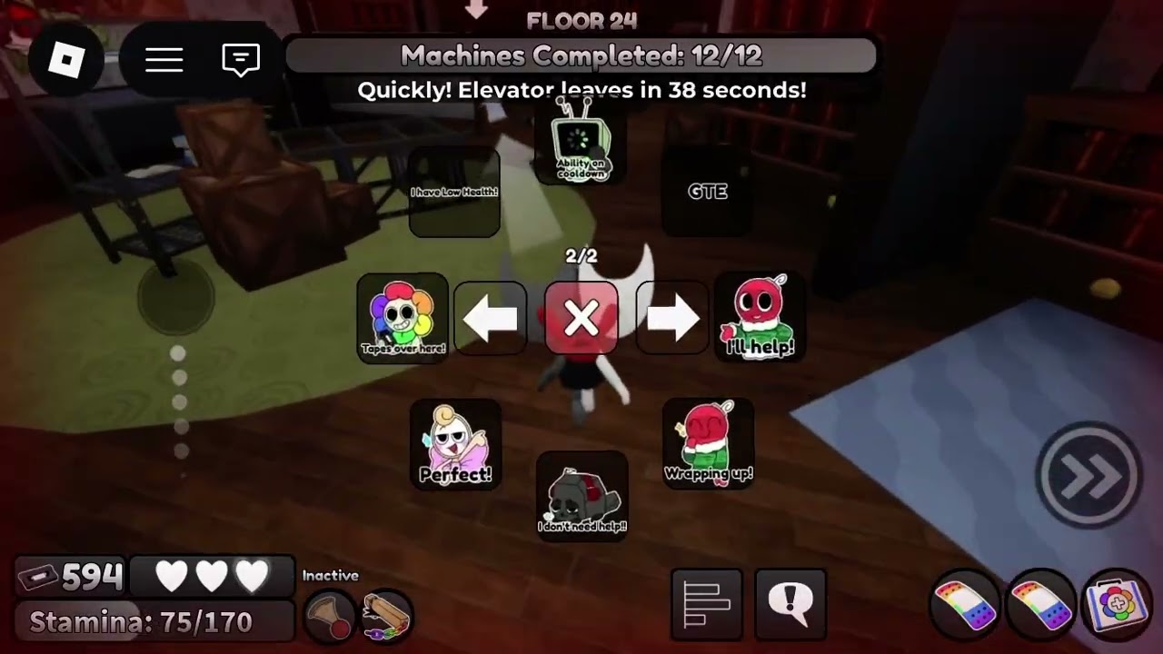 Razzle and Dazzle Gameplay | Matchmake Run | Dandys World | Roblox | Floor 20+ | Struggling | 