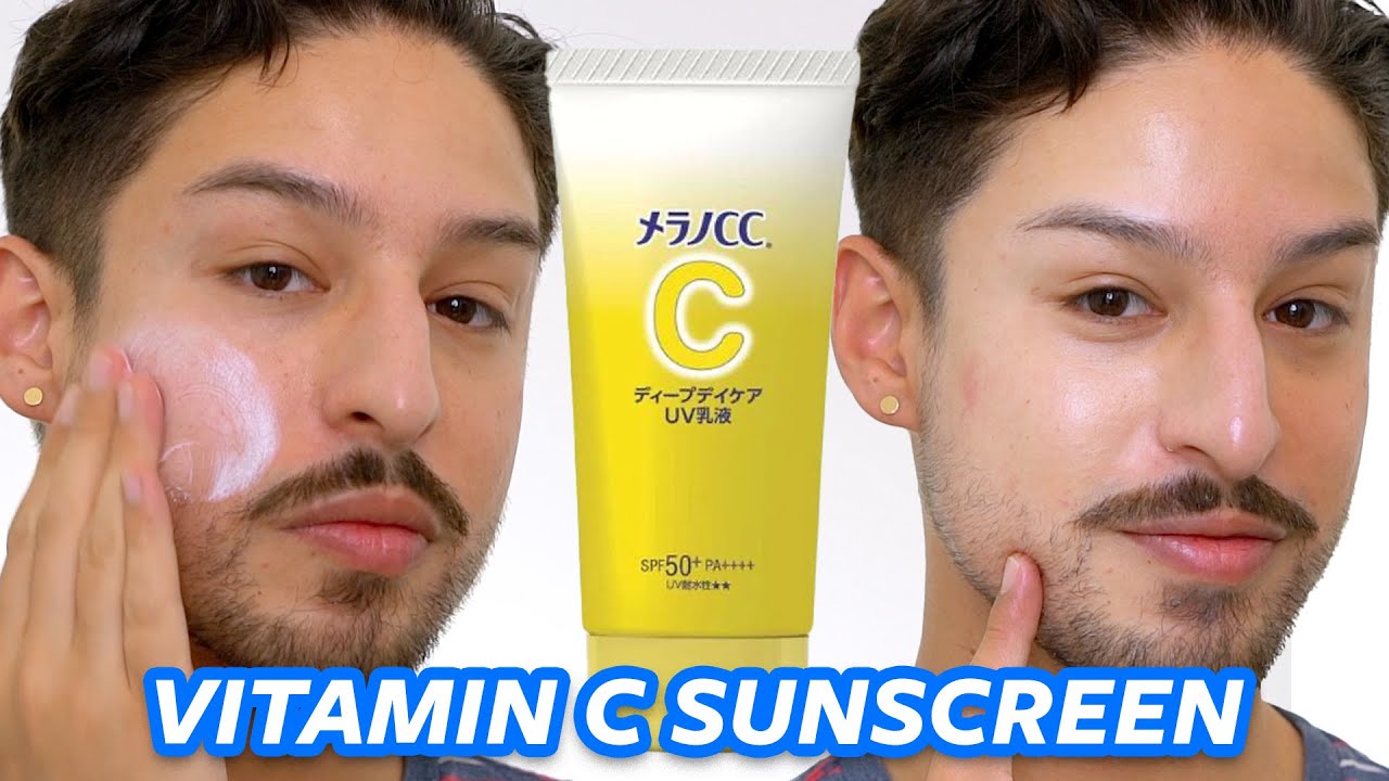 SUNSCREEN WITH VITAMIN C | MELANO CC UV LOTION SPF 50+ Review