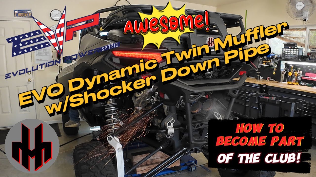 Установка выхлопной системы Maverick R EVO