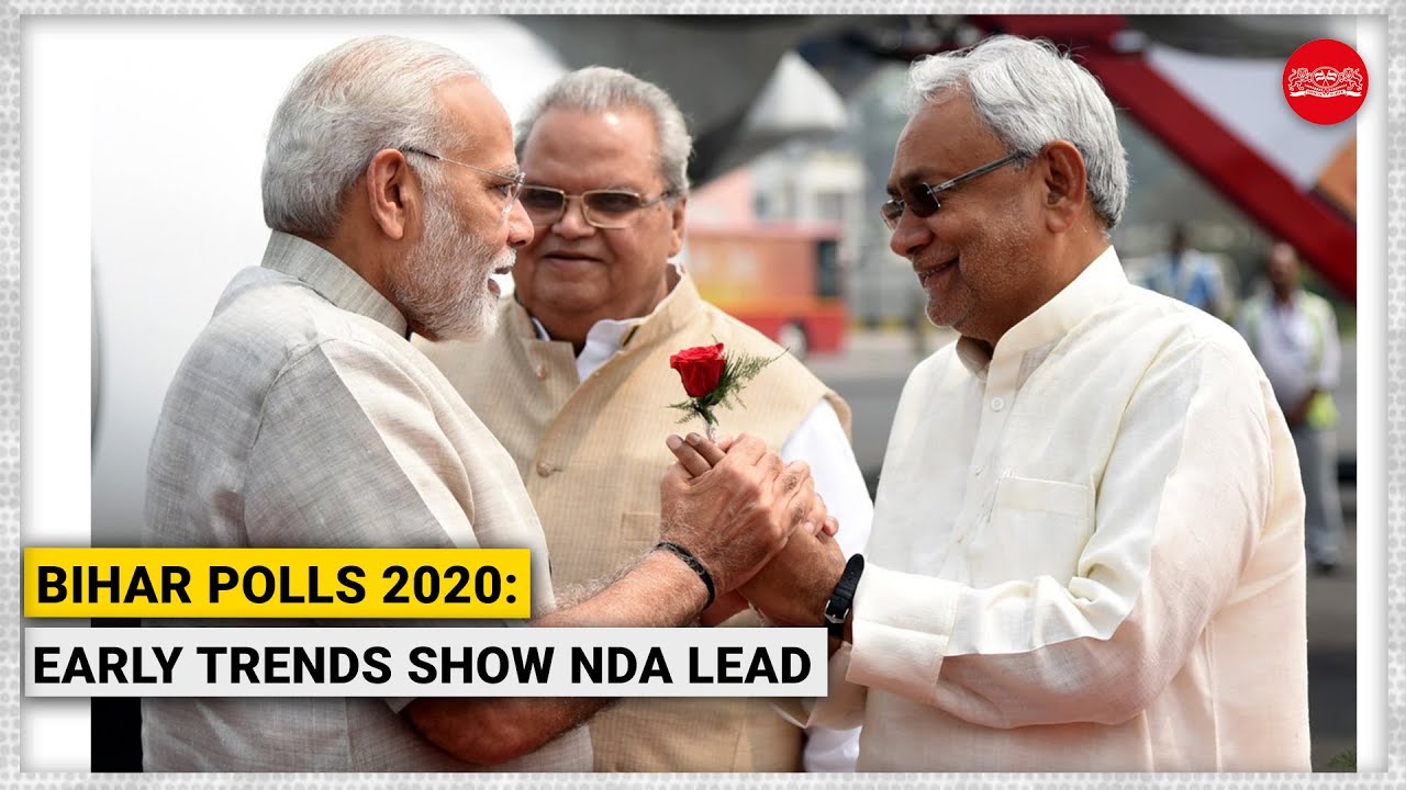 Bihar Polls 2020 Early trends show NDA lead