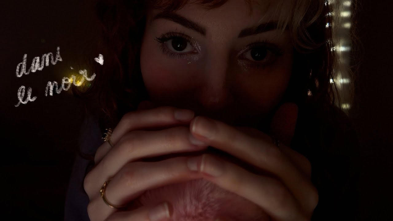 asmr dans le noir ⊹ ࣪ ˖ chuchotements proches du micro 💌