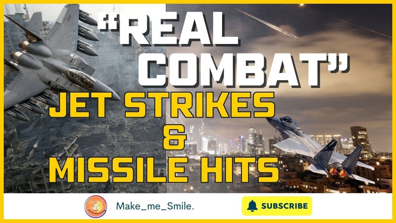 Shocking Combat Footage 2025: Jets, Missiles & Real War Escalation