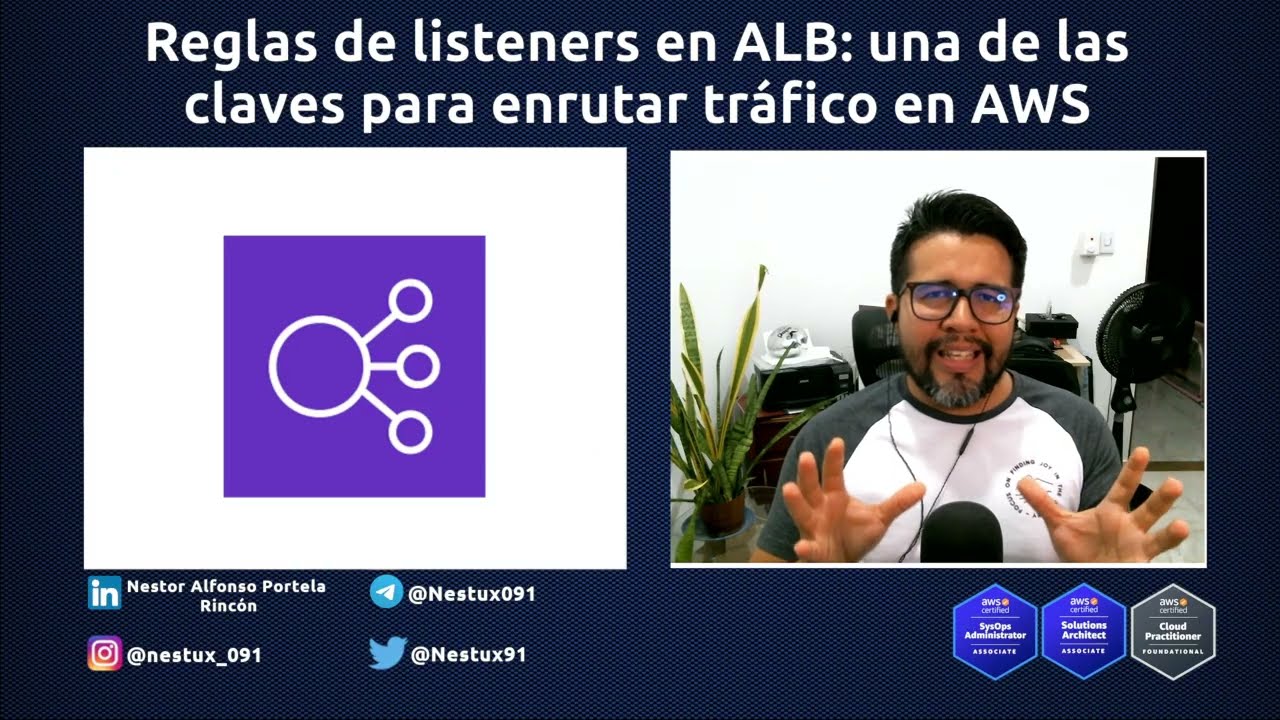 Cómo configurar reglas para los listeners de los ALB en AWS | vídeo 32 #aws