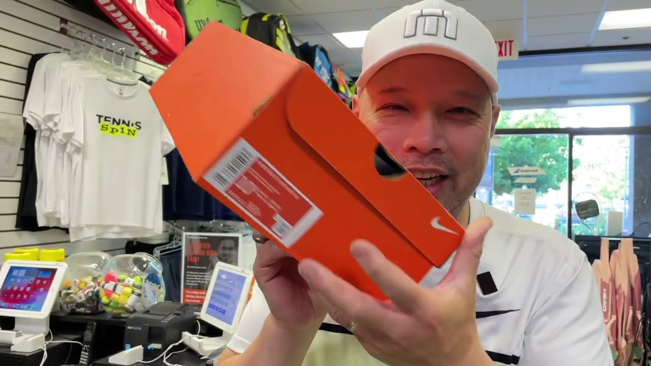 NIKE VAPOR REACT NXT TENNIS SHOE REVIEW - I FINALLY GOT NIKE SHOES!