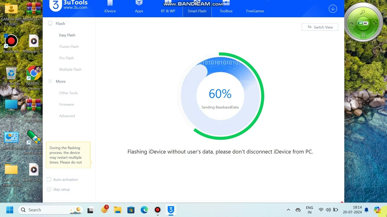 Iphone 6s Flashing Apple Id Bypass 3u tool #iphone