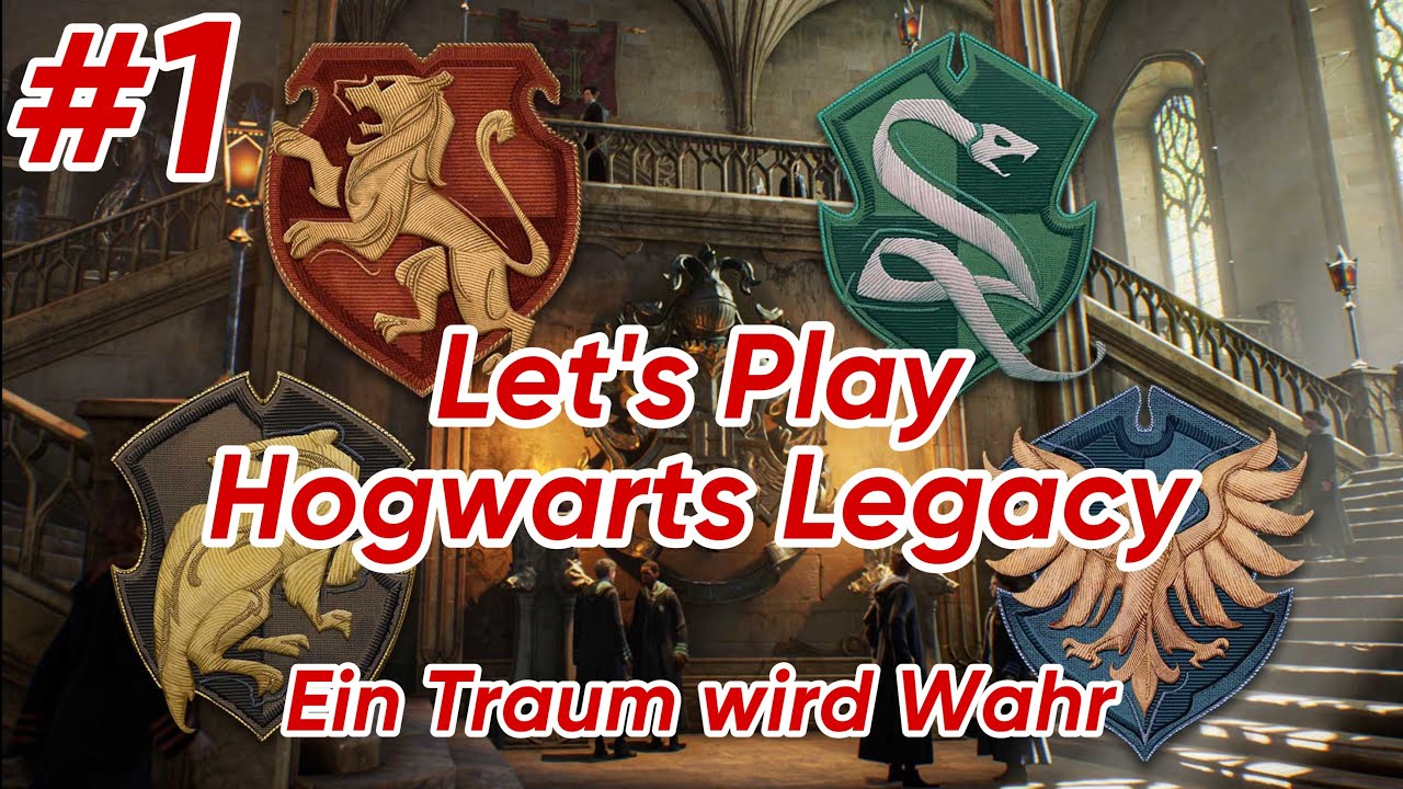 ENDLICH!!! Ich spiele Hogwarts Legacy zum ersten Mal!