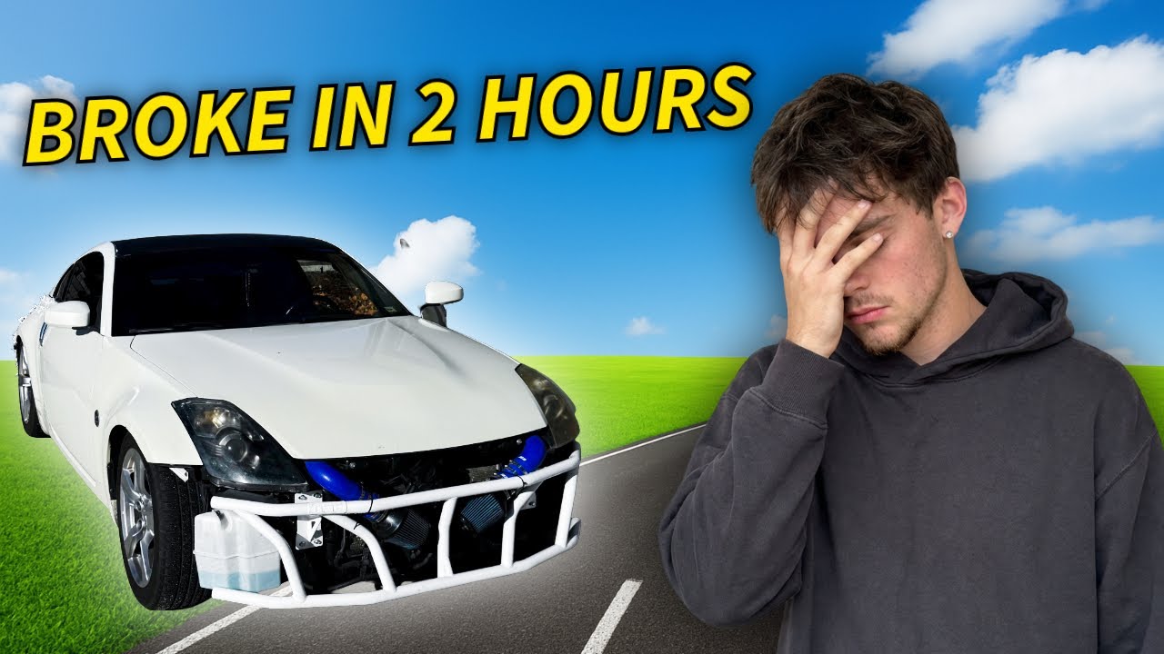 I BOUGHT A 350z AND BROKE IT IN TWO HOURS (NOT CLICKBAIT)