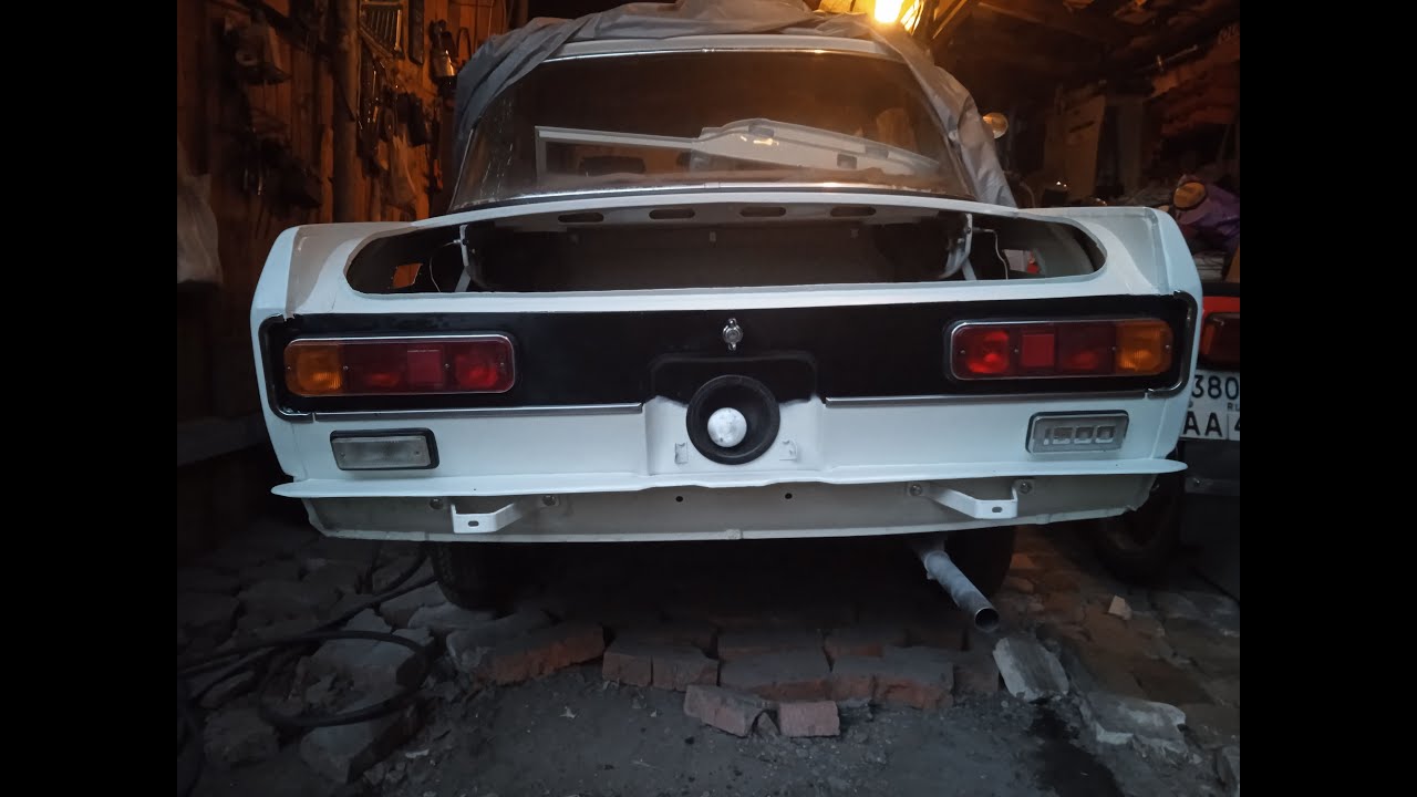 сборка задней панели москвич 2140