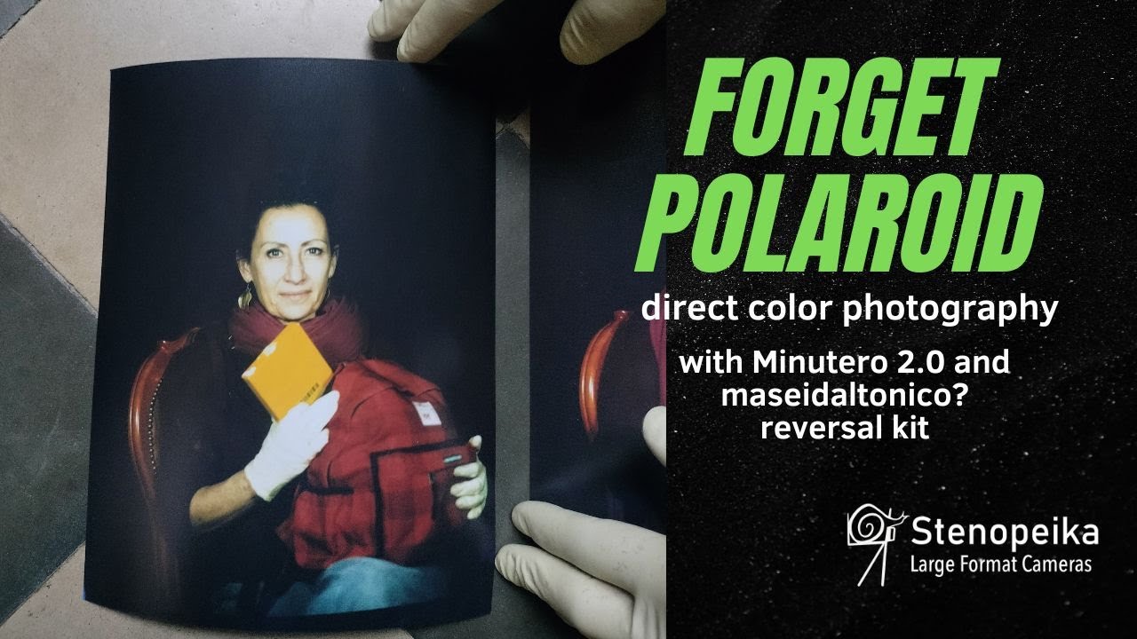 Forget Polaroid: this is true direct color photography with Minutero 2.0 and maseidaltonico?