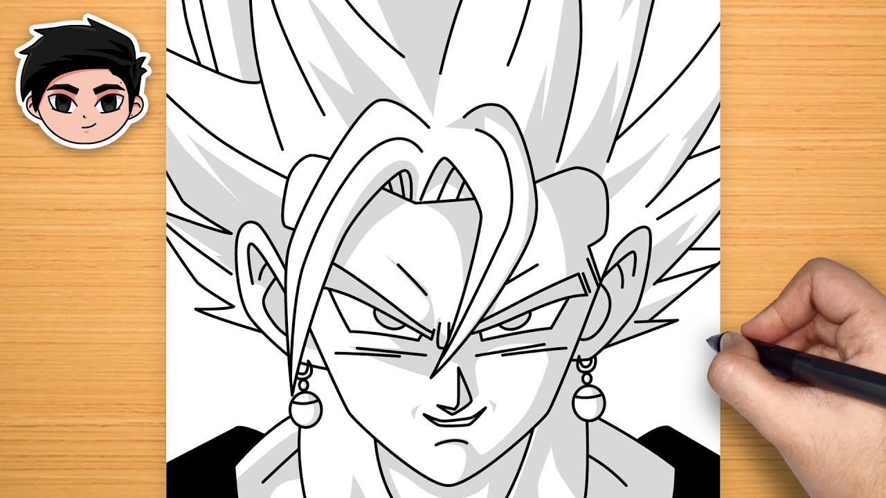 Como Dibujar Vegito (Dragon Ball)