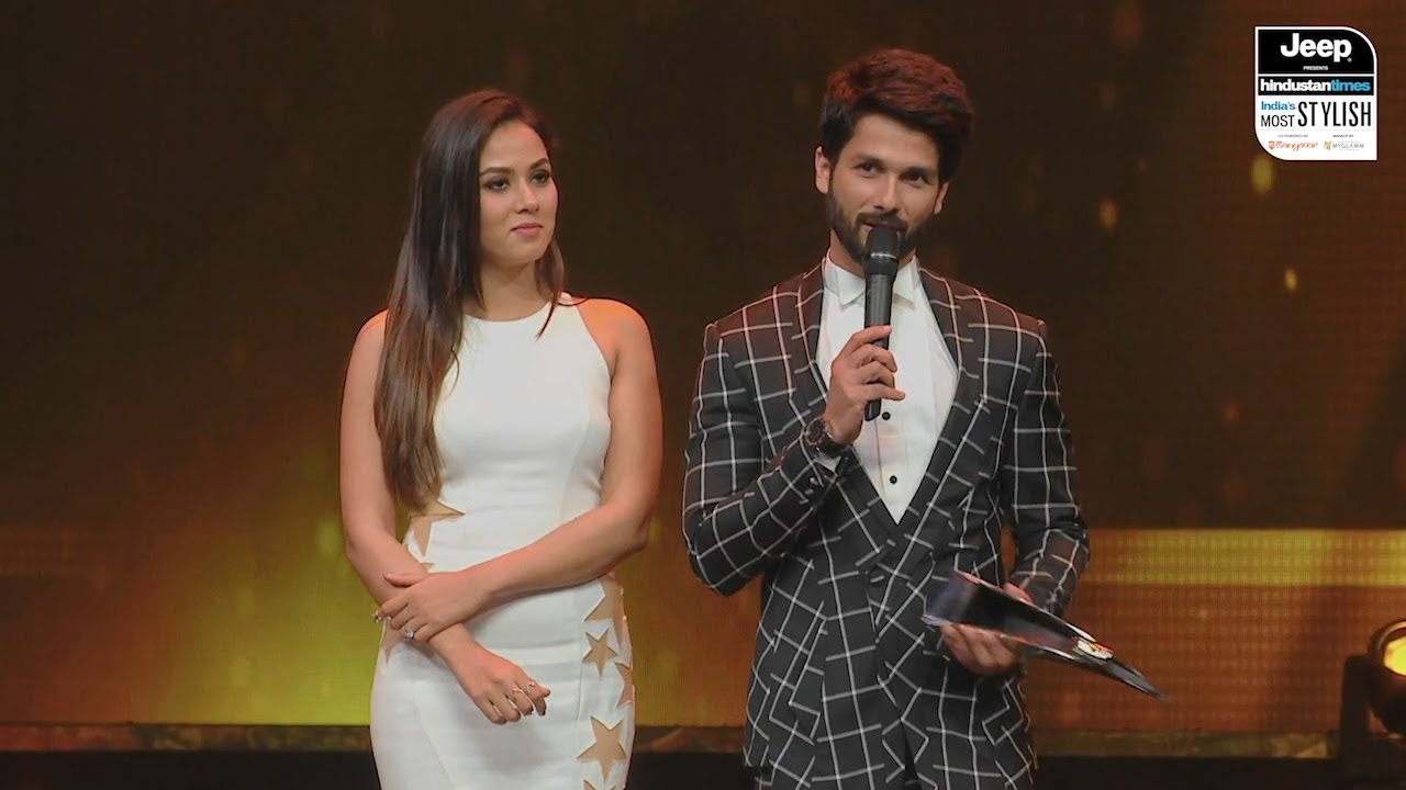 HT India's Most Stylish 2018: Shahid and wife Mira, the 'Most Stylish Couple' of India