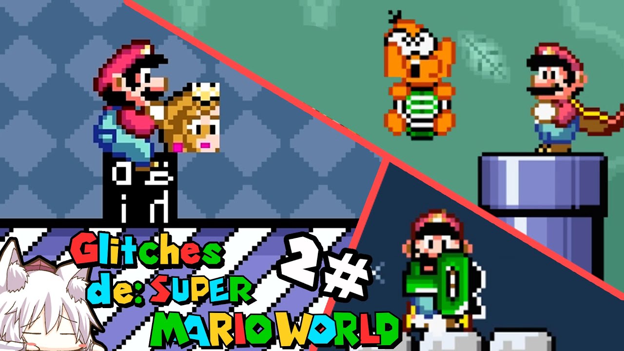 Glitches y Trucos de Super Mario World #2 | Un Yoshi muy extraño y una llave verde