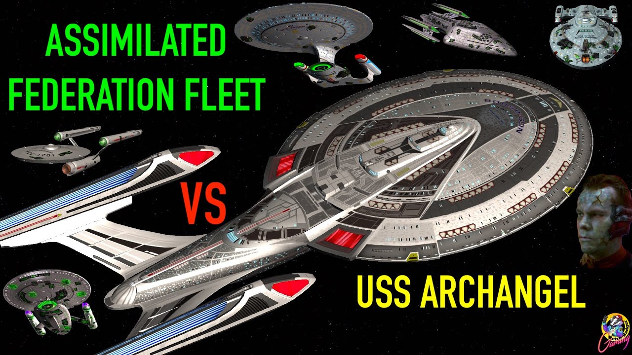 Can the USS Archangel Stop ASSIMILATED Starfleet? - Star Trek Starship Battles