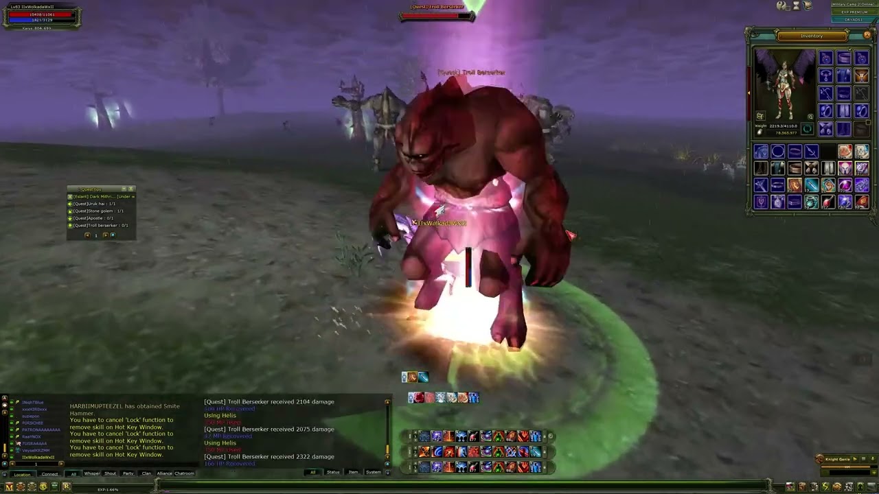to Zero #1   Knight Online   +10 Fabric Seti Tamamlayabildik mi    5066 ap ile Solo 70Q  ESKI VIDEO