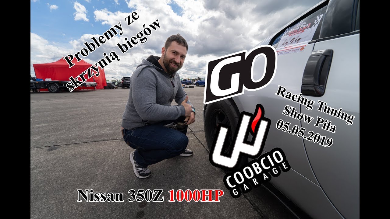 Nissan 350Z Turbo 1000KM Kaktus - 1/4 mili & problemy ze skrzynią biegów